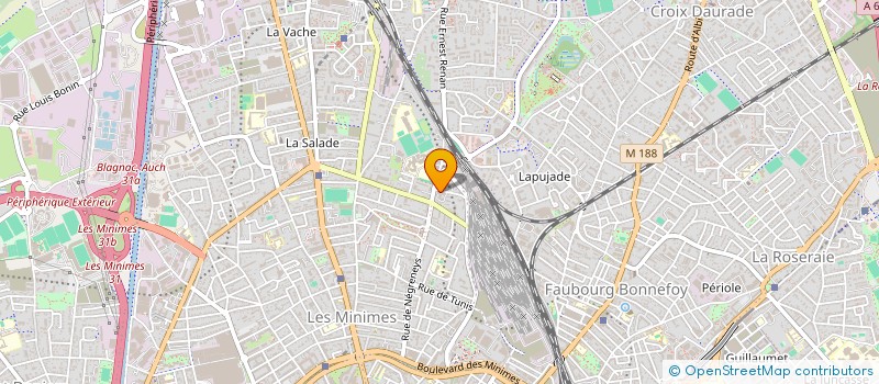 localisation de l'entreprise MADAME MYRIAM BELHACHEMI à TOULOUSE