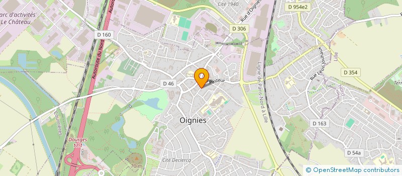 localisation de l'entreprise MADAME MYRIAM BELHAKI  OIGNIES