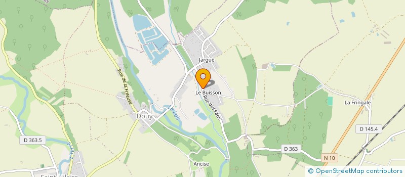 localisation de l'entreprise MADAME MYRIAM BELKORCHIA à CLOYES-LES-TROIS-RIVIERES