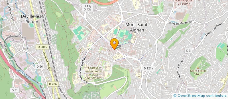 localisation de l'entreprise MADAME MYRIAM BELLANGER à MONT-SAINT-AIGNAN