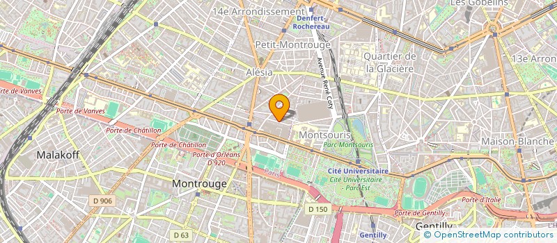 localisation de l'entreprise MADAME MYRIAM BEN AMEUR  PARIS