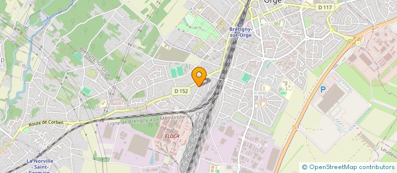 localisation de l'entreprise MADAME MYRIAM BEN OUAGHRAM  BRETIGNY-SUR-ORGE