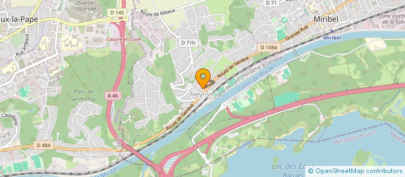 localisation de l'entreprise MADAME MYRIAM BENAICHA à NEYRON
