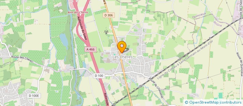 localisation de l'entreprise MADAME MYRIAM BENBOUDRIOU  LES CHERES