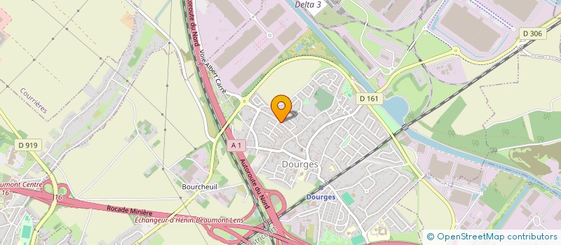 localisation de l'entreprise MADAME MYRIAM BENDIEF  DOURGES