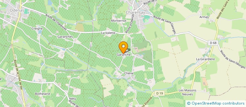 localisation de l'entreprise MADAME MYRIAM BENETULLIERE  VILLEFRANCHE-SUR-SAONE