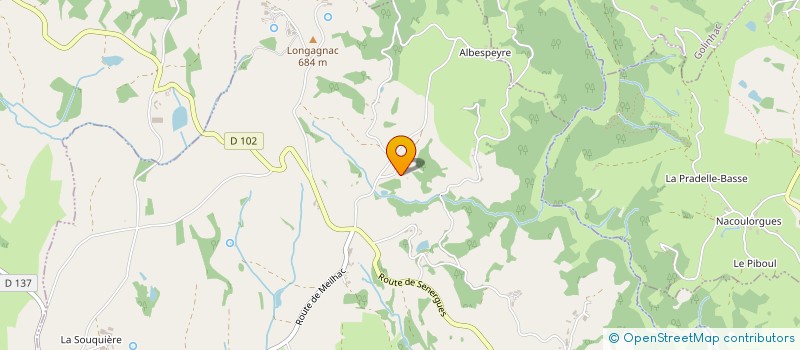 localisation de l'entreprise MADAME MYRIAM BENEZET  SAINT-FELIX-DE-LUNEL