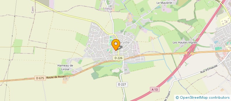 localisation de l'entreprise MADAME MYRIAM BENSOUSSAN  SANNERVILLE