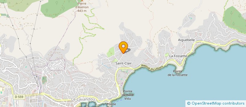 localisation de l'entreprise MADAME MYRIAM BERNARDI à LE LAVANDOU