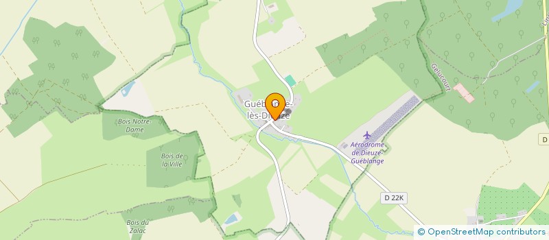 localisation de l'entreprise MADAME MYRIAM BERTRAND à GUEBLANGE-LES-DIEUZE