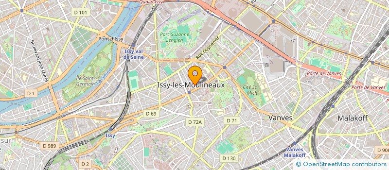 localisation de l'entreprise MADAME MYRIAM BESSAIAH à ISSY-LES-MOULINEAUX