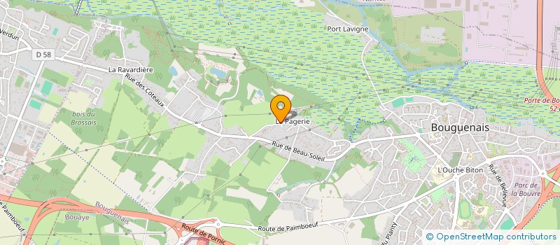 localisation de l'entreprise MADAME MYRIAM BEZIER à BOUGUENAIS