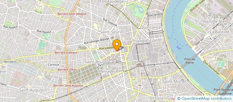 localisation de l'entreprise MADAME MYRIAM BEZZAZI  BORDEAUX