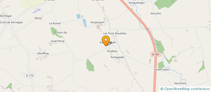 localisation de l'entreprise MADAME MYRIAM BIEHLY  EVELLYS