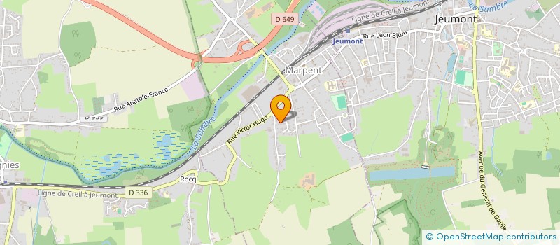 localisation de l'entreprise MADAME MYRIAM BISIAU  MARPENT