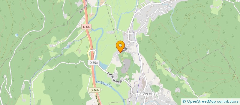 localisation de l'entreprise MADAME MYRIAM BLAISE  DOMMARTIN-LES-REMIREMONT