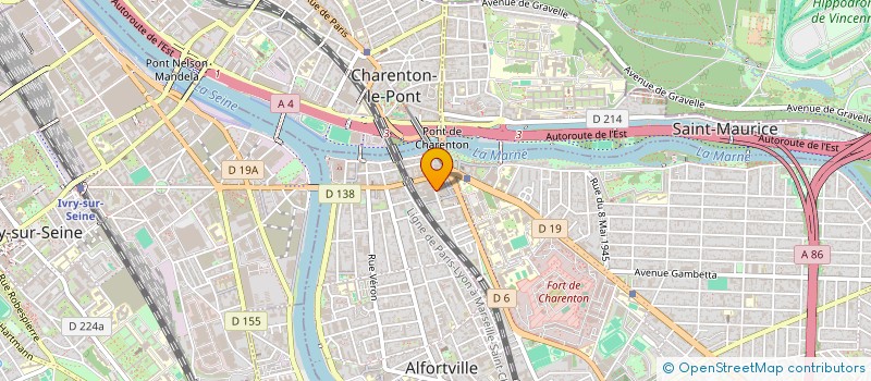 localisation de l'entreprise MADAME MYRIAM BOCQUET  MAISONS-ALFORT