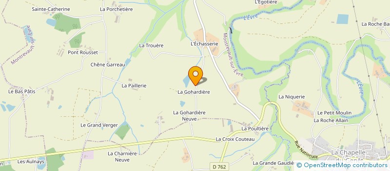 localisation de l'entreprise MADAME MYRIAM BONDU à MAUGES-SUR-LOIRE