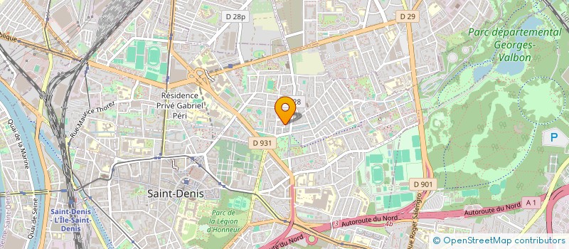 localisation de l'entreprise MADAME MYRIAM BOUALI à SAINT-DENIS
