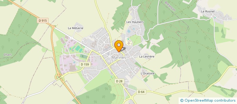 localisation de l'entreprise MADAME MYRIAM BOUAZIZ  MARINES