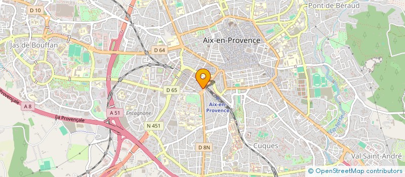 localisation de l'entreprise MADAME MYRIAM BOUBLI à AIX-EN-PROVENCE