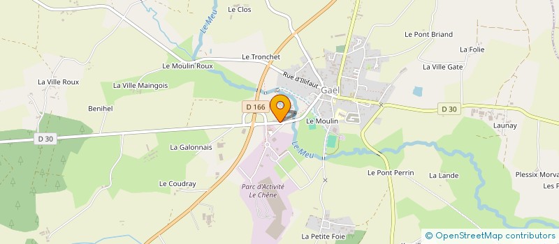 localisation de l'entreprise MADAME MYRIAM BOUDIAF  GAEL