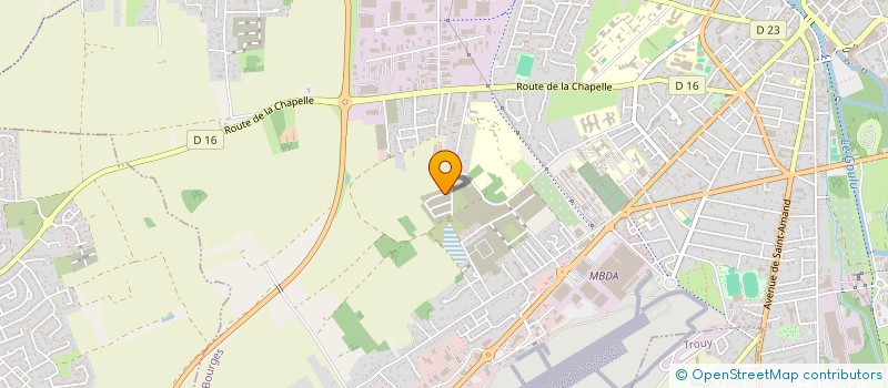 localisation de l'entreprise MADAME MYRIAM BOUHADID  BOURGES