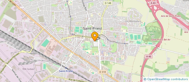 localisation de l'entreprise MADAME MYRIAM BOUJELBEN  L'ISLE-D'ABEAU