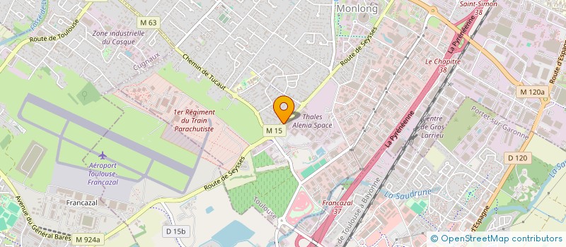 localisation de l'entreprise MADAME MYRIAM BOUKECHICHE à TOULOUSE