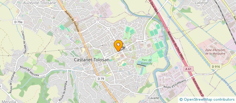 localisation de l'entreprise MADAME MYRIAM BOULE à CASTANET-TOLOSAN