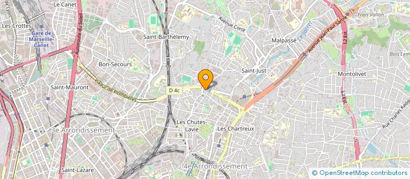 localisation de l'entreprise MADAME MYRIAM BOULFOUL à MARSEILLE
