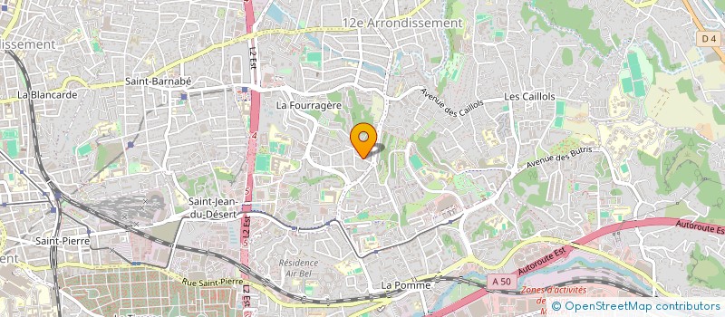 localisation de l'entreprise MADAME MYRIAM BOULKEROUA à MARSEILLE