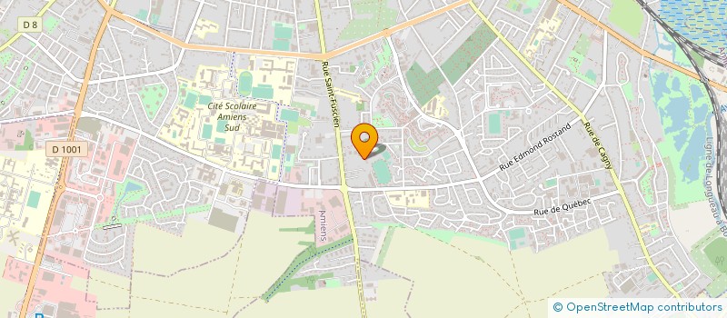 localisation de l'entreprise MADAME MYRIAM BOURGUIGNON  AMIENS