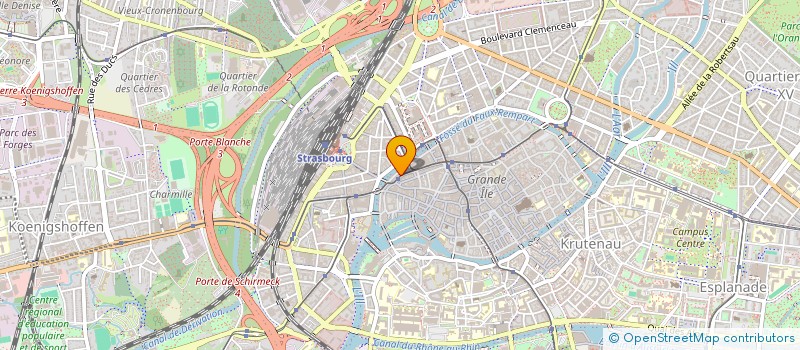 localisation de l'entreprise MADAME MYRIAM BOUSSALIA à STRASBOURG