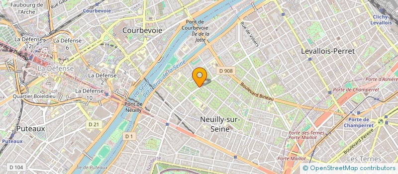 localisation de l'entreprise MADAME MYRIAM BOUTOULLE à NEUILLY-SUR-SEINE