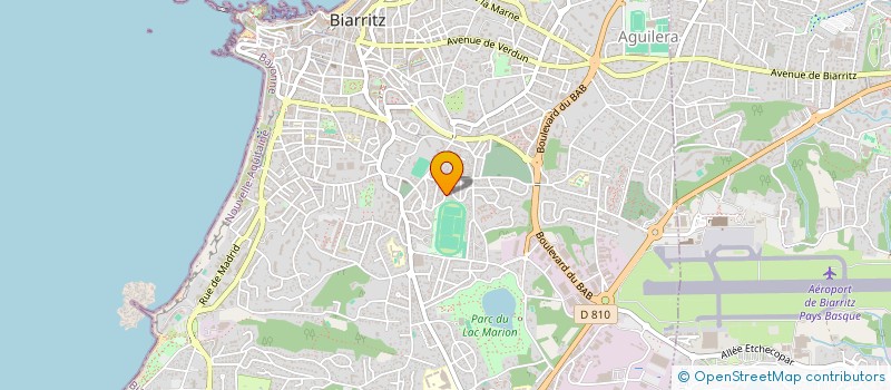 localisation de l'entreprise MADAME MYRIAM BOYE à BIARRITZ