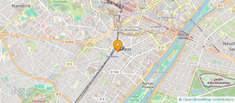 localisation de l'entreprise MADAME MYRIAM BRIQUEZ  PUTEAUX