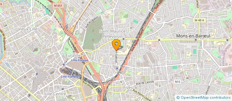 localisation de l'entreprise MADAME MYRIAM BRUNIN à LILLE