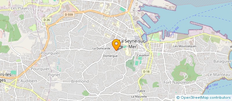 localisation de l'entreprise MADAME MYRIAM BUCCHI à LA SEYNE-SUR-MER