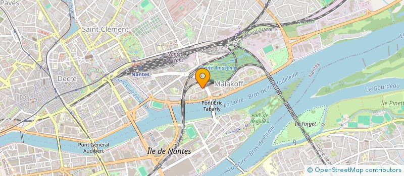 localisation de l'entreprise MADAME MYRIAM CABARE à NANTES