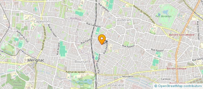 localisation de l'entreprise MADAME MYRIAM CARPENTEY  BORDEAUX