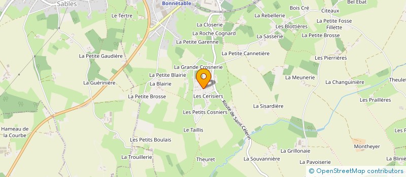 localisation de l'entreprise MADAME MYRIAM CARRET à BONNETABLE