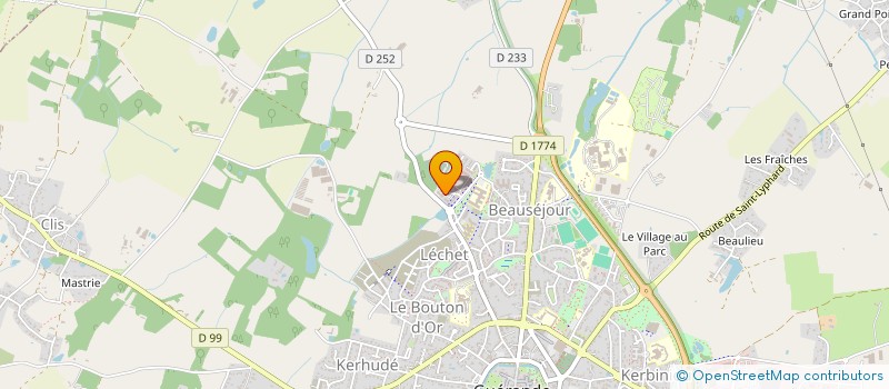 localisation de l'entreprise MADAME MYRIAM CARVAL  GUERANDE