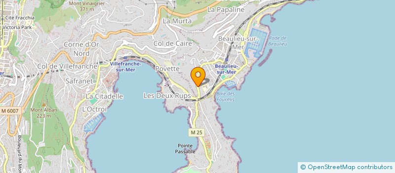 localisation de l'entreprise MADAME MYRIAM CAUVIN à BEAULIEU-SUR-MER
