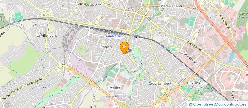 localisation de l'entreprise MADAME MYRIAM CAVAN à SAINT-BRIEUC
