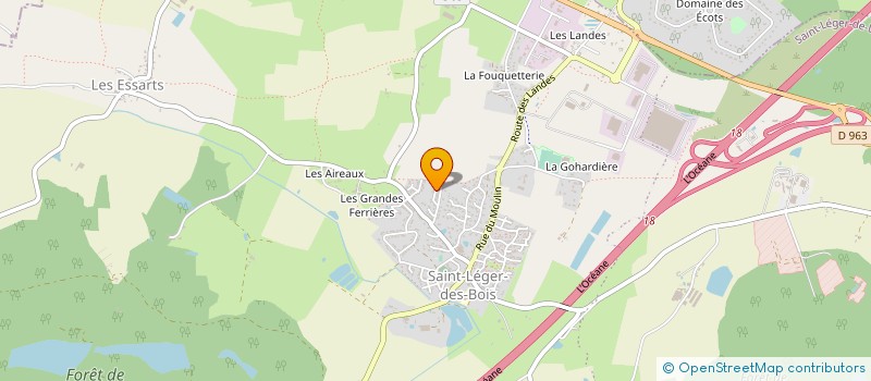 localisation de l'entreprise MADAME MYRIAM CHAMPAIN à SAINT-GERMAIN-DES-PRES