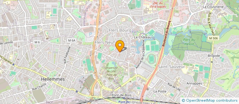 localisation de l'entreprise MADAME MYRIAM CHAREF à VILLENEUVE-D'ASCQ