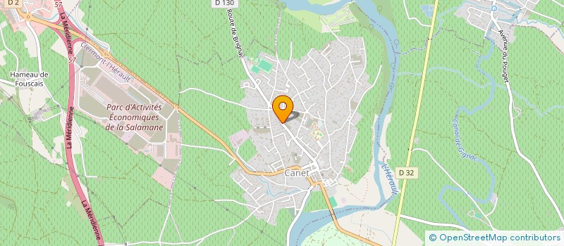 localisation de l'entreprise MADAME MYRIAM CHAUCHARD  CLERMONT-L'HERAULT