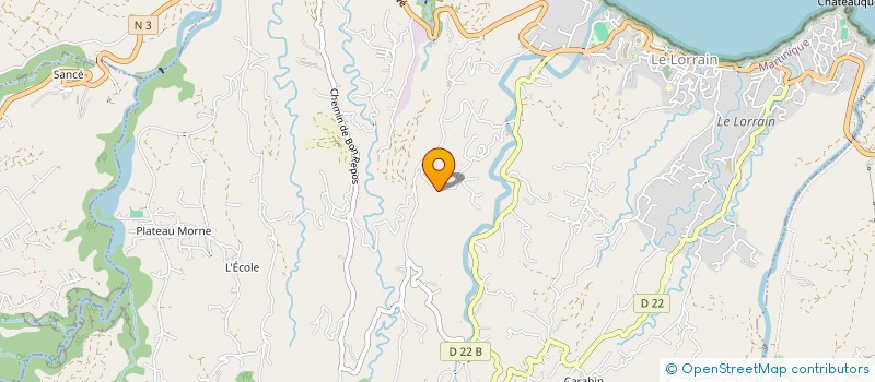 localisation de l'entreprise MADAME MYRIAM CHAUVET  LE LORRAIN