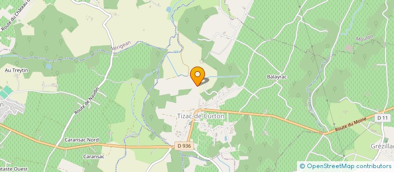 localisation de l'entreprise MADAME MYRIAM CHAUVIERE  GREZILLAC